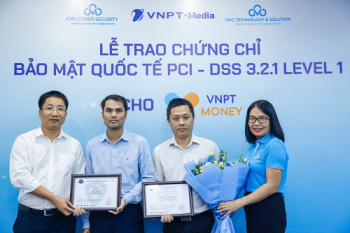 VNPT Money nhận chứng chỉ bảo mật PCI-DSS cấp độ cao nhất
